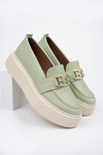 Freemax Mint Women's Oxford Shoes - High Poly Sole, Metal Buckle
