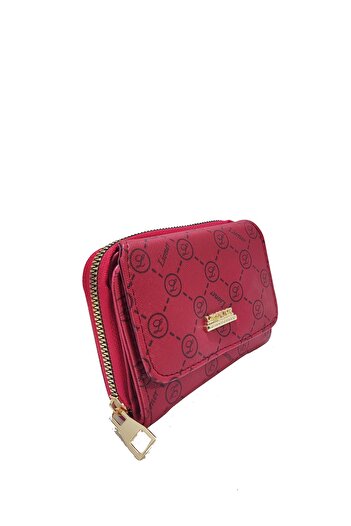 Newish Polo Clamshell Wallet Small Size - Faux Leather