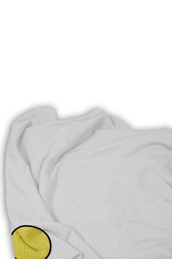 HOMESSA Little Prince Patterned Single Pique (with Pillow Case)