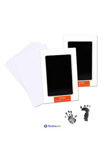 Technojet 2 Pieces Baby Hand Footprint Souvenir Set