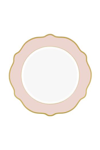 The Mia Jaswely Serving Plate 6 Pieces Pink 27 Cm