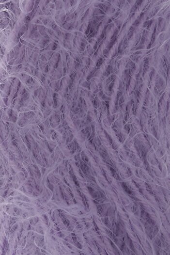 SENSY Premium Touch Hand Knitting Yarn Blouse Cardigan Sweater Yarn Fur Look Yarn Beanie Plush Toy Yarn Lilac