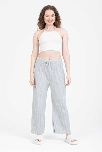Bluence Women's Sports Trousers - Ribbed Waist and Elastic Waist