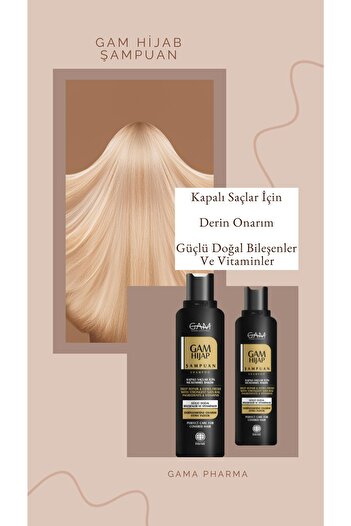 GAM Shampoo for Closed Hair 275 Ml, Hair Tips Protection Against Bifurcations and Fracture