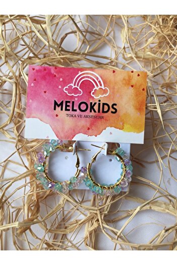 Melo Colorful Beaded Summer Beach Stylish Night Daily Earrings