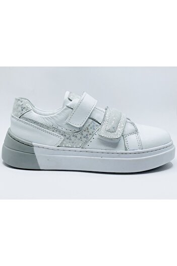 HAPPY WALK Leather and Anatomical Sole Girls' Shoes