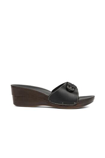 Pierre Cardin ® | Pc-7011-3485 Μαύρο - Γυναικείες Παντόφλες