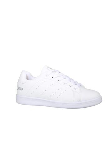 Jump Unisex White Sneakers 15306g