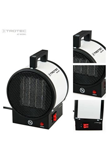 Trotec Fanlı Seramik Isıtıcı 2 Kw - 1720 Kcal Monofaze- Tds 10 M