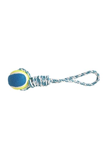Mixpet 35 cm Floss Dog Toy - Tennis Ball