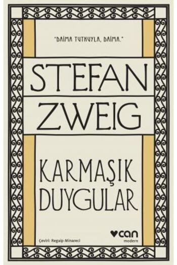 Can Yayınları Karmaşık Duygular / Stefan Zweig /