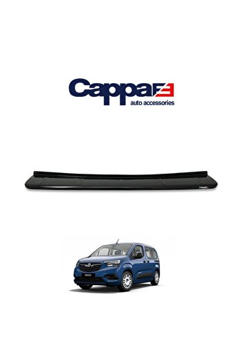 Cappafe Opel Combo E Arka Tampon Eşiği Koruma (abs) Parlak Siyah 2018->
