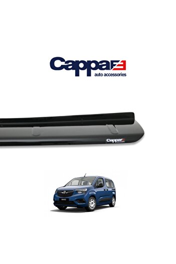 Cappafe Opel Combo E Arka Tampon Eşiği Koruma (abs) Parlak Siyah 2018->