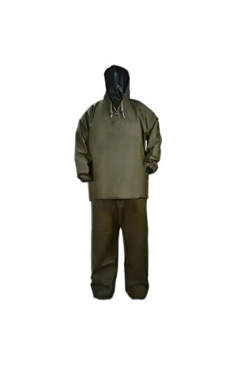 GEZER Unisex Χακί Φόρμα Ψαράδων με Αδιάβροχο Κάλυμμα