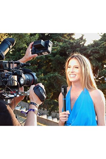 BOYA Uyumlu Dslr Fotoğraf Makinesi Için Dinamik El Mikrofonu By-hm100