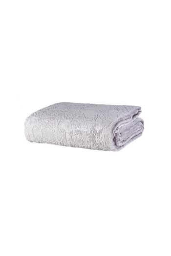 Karaca Home Rauqel Best Gray Double Board Embosy Blanket