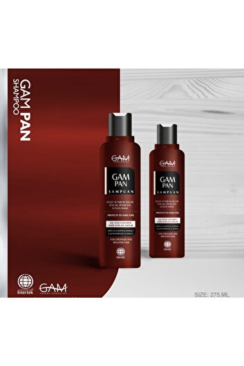 GAM Saç Dökülmelerine Karşı Koruyucu Şampuan,tüm Saç Tipleri Için Günlük Bakım Şampuanı 275ml