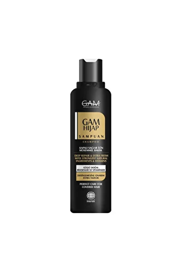 GAM Shampoo for Closed Hair 275 Ml, Hair Tips Protection Against Bifurcations and Fracture