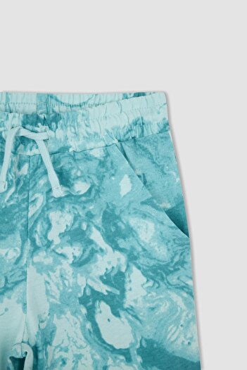DeFacto Boy's Regular Fit Combed Cotton Shorts