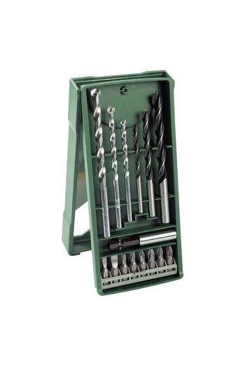 Bosch Darbeli Matkap 600 Watt 13mm + 15 Parça Matkap Ucu Vidalama Ucu + 25 Parça Vidalama Ucu Seti