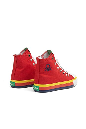 Benetton ® | Bn-30193 - 3394 Kırmızı - Çocuk Spor Ayakkabı