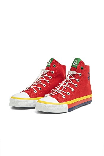 Benetton ® | Bn-30193 - 3394 Kırmızı - Çocuk Spor Ayakkabı