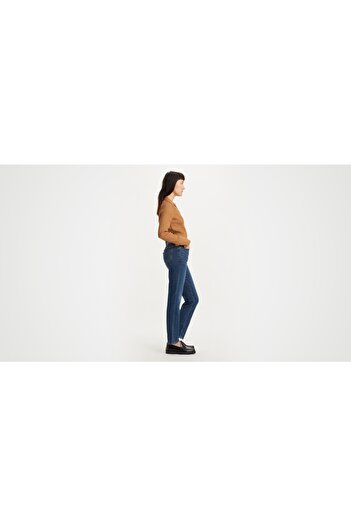 Levi's 724 ™   Magas derekú, egyenes szabású női farmernadrág - Blue Wave Dark