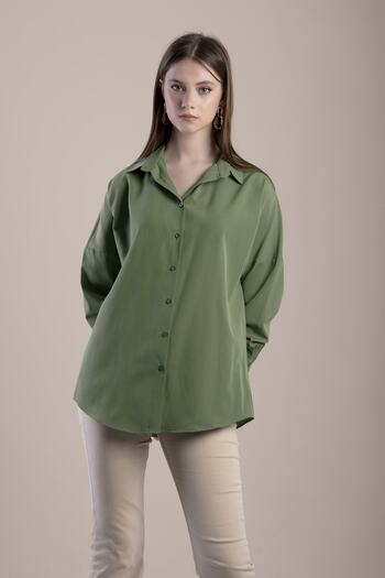 Pattaya Women's Basic Oversize Shirt P21s110-5260