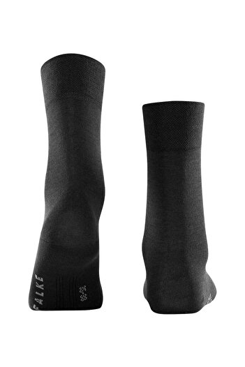 FALKE Damen Socken - Sensitive New York, Bündchen, Logo, einfarbig, lang