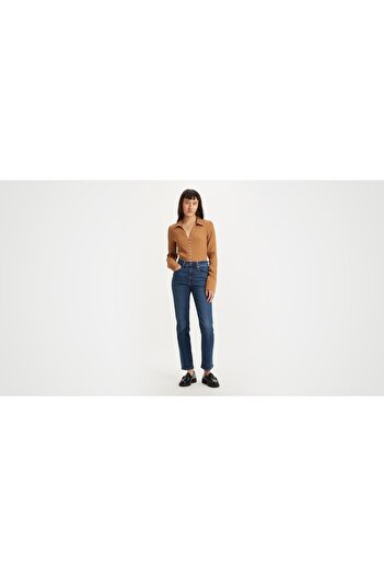 Levi's 724 ™   Magas derekú, egyenes szabású női farmernadrág - Blue Wave Dark