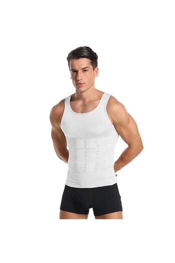 MİSTİRİK Torenova Model Corset Athlete Tightening and Belly Melting Athlete Fit Athlete White Color