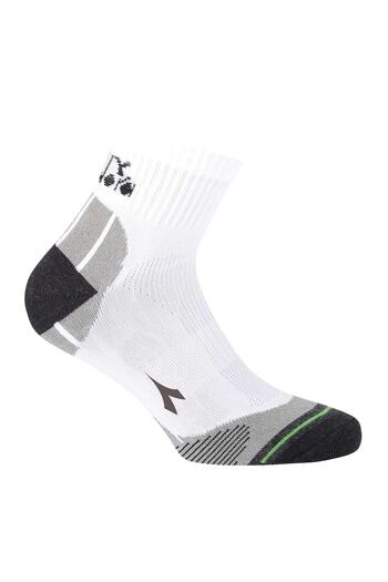Diadora Packung mit 6 Unisex-Viertel-Sportsocken – Logo und Muster-Details