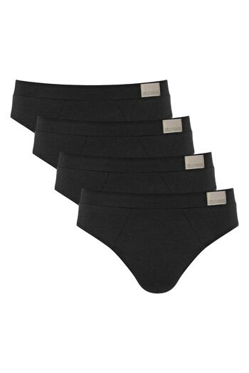 SLOGGI Herren Slips, 4er Pack - Go Natural Brief C4P, Bio-Baumwolle