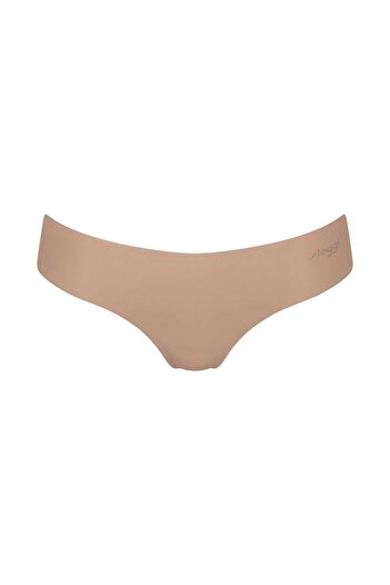 SLOGGI Damen String, 2er Pack - Zero Microfibre 2.0 Hipstring, Mikrofaser, einfarbig