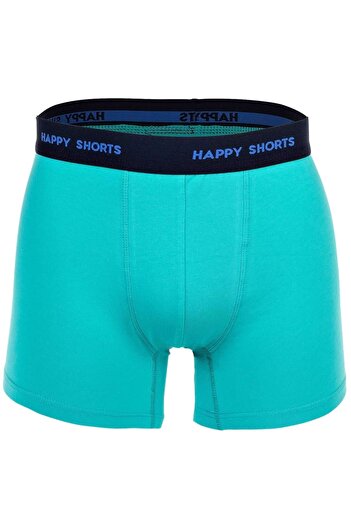 Happy Shorts Herren Boxershorts, 3er-Pack – Retro-Trikot, Logobund