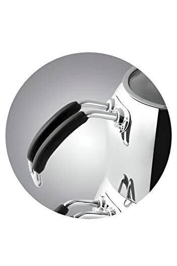 Nehir 29006 Maxi Modern Steel Teapot Set