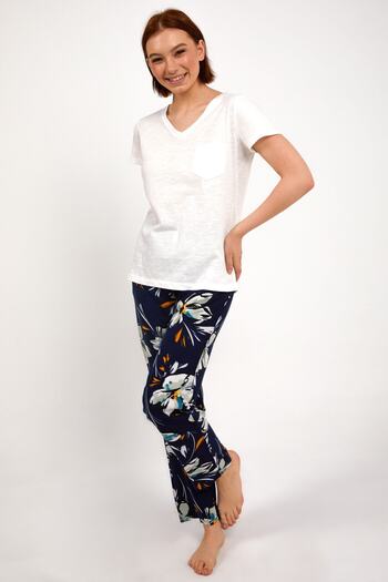 Arnetta Short Sleeve Women's Pajama Set