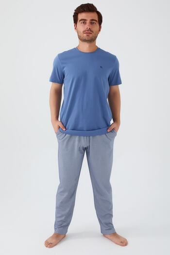 Arnetta New Season Cotton Short Sleeve Men's Pajama Set