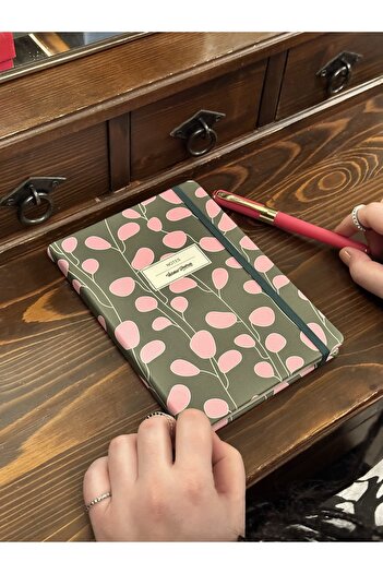 Victoria's Journals Venzi Art Copertă Tare Piele Vegană 192 Pagini A5 80gr. Caiet cu dungi