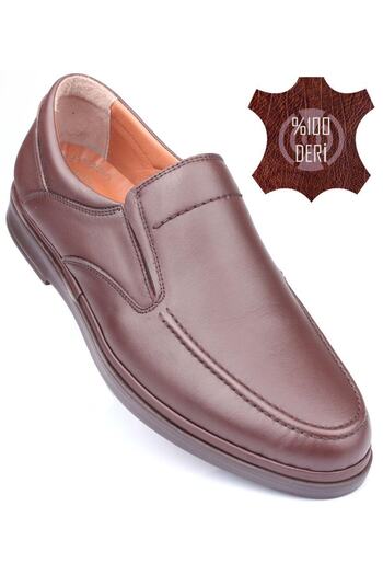 DETECTOR Inner Outer Genuine Leather Orthopedic Casual Men's Shoes Çpr095-2