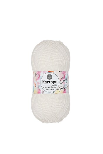 Kartopu Cotton Love El Örgü Amigurumi Ipi Yünü 100 Gr