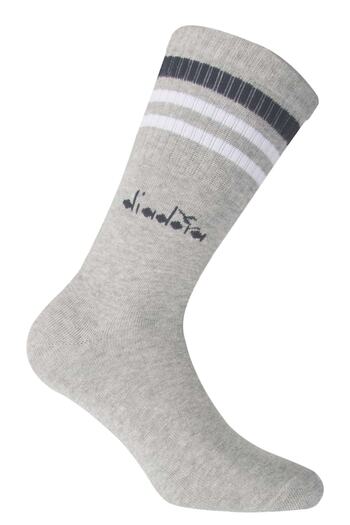 Diadora Unisex Tennissocken - 6er Pack, Logo, Streifen