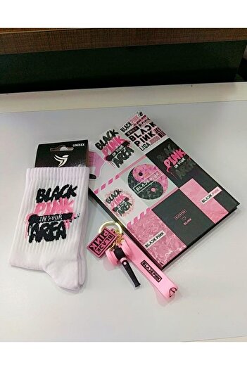 GC GÖKHAN CLUB Șosete cu breloc pentru notebook Blackpink