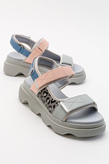 LuviShoes Sandale de damă cu model Tedy Blue