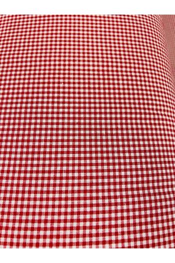 Pötikare Red Little Patterned Zefir Fabric