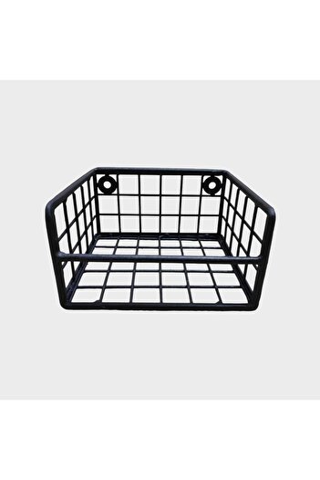GO DEKOR Rustic Flat Kitchen And Bathroom Shelf/spice holder/soap holder 15x12cm