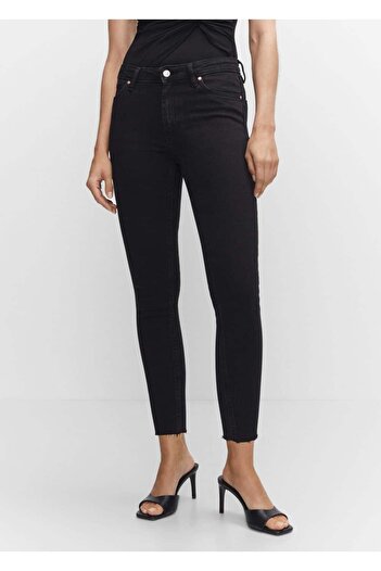 MANGO Woman Skinny Cropped Jeans