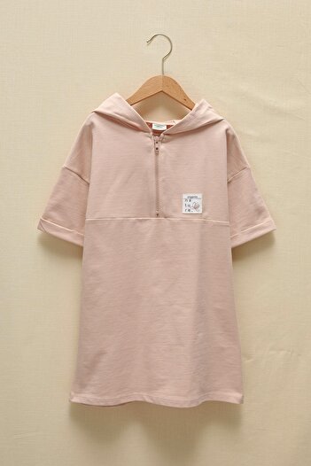 LC Waikiki Kız Çocuk Pembe G8Q Elbise
