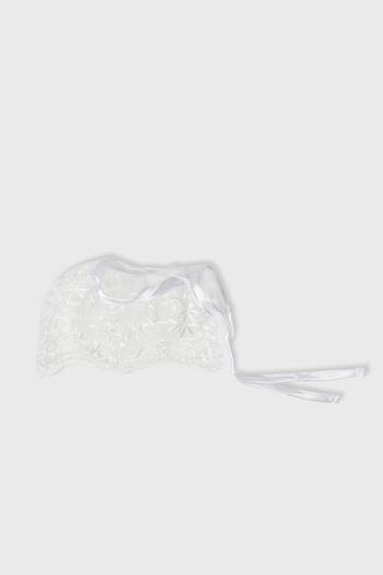 LC Waikiki Baby Girl Ecru Fdu Beret