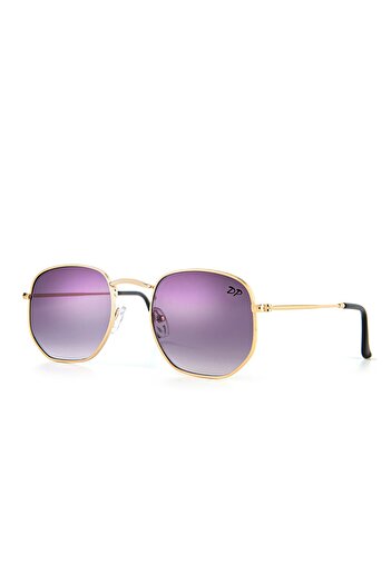 Della Pianto Women's Rectangular Sunglasses DLP031YELLOW